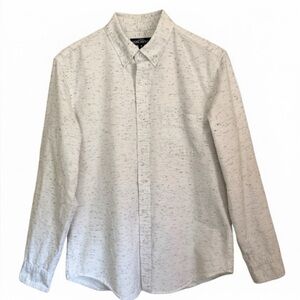 J.Crew Mercantile Speckled Button Down Shirt Men’s Medium Cotton Casual